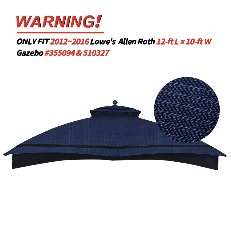 10x12 Gazebo Replacement Accessories (GF-12S004B-1/GF-12S004BTO) - Image 10