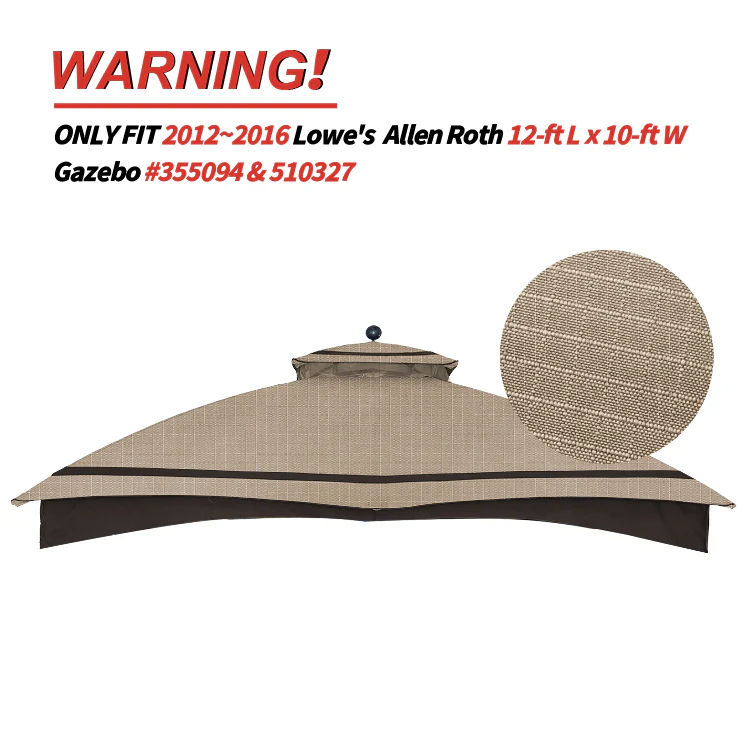 10x12 Gazebo Replacement Accessories (GF-12S004B-1/GF-12S004BTO) - Image 11