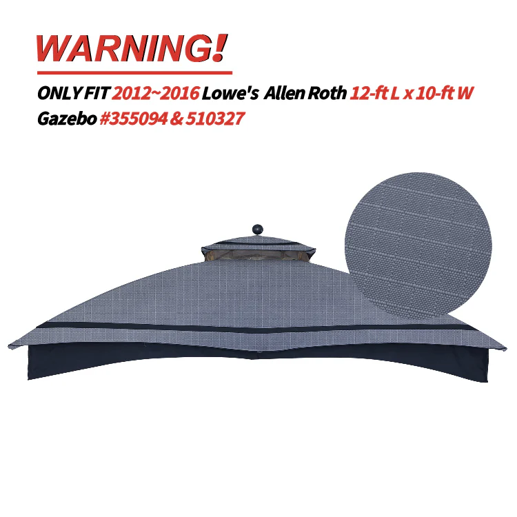 10x12 Gazebo Replacement Accessories (GF-12S004B-1/GF-12S004BTO) - Image 13