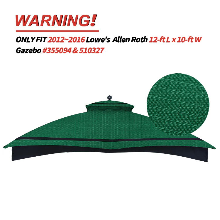 10x12 Gazebo Replacement Accessories (GF-12S004B-1/GF-12S004BTO) - Image 14