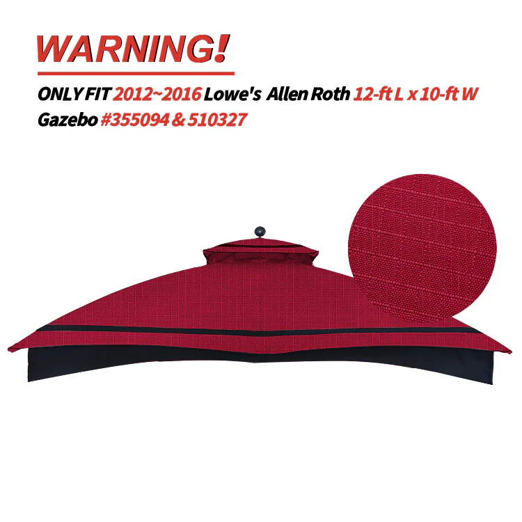 10x12 Gazebo Replacement Accessories (GF-12S004B-1/GF-12S004BTO) - Image 15