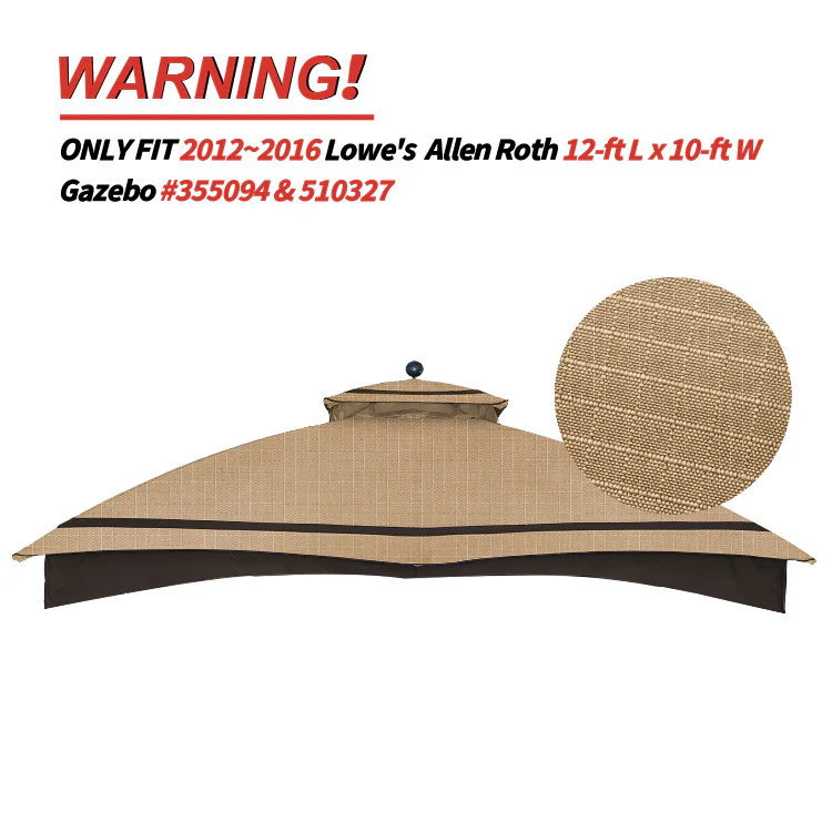 10x12 Gazebo Replacement Accessories (GF-12S004B-1/GF-12S004BTO) - Image 16