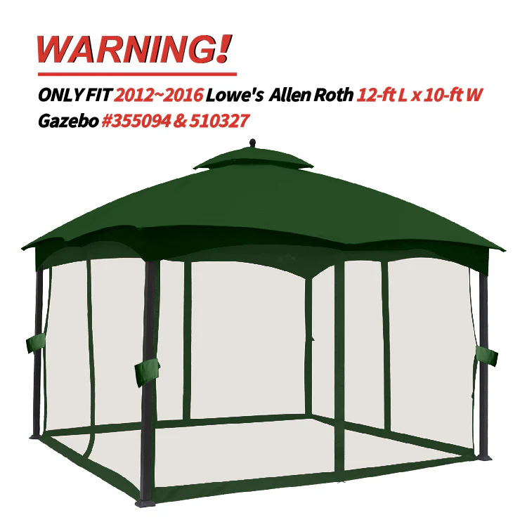 10x12 Gazebo Replacement Accessories (GF-12S004B-1/GF-12S004BTO) - Image 28