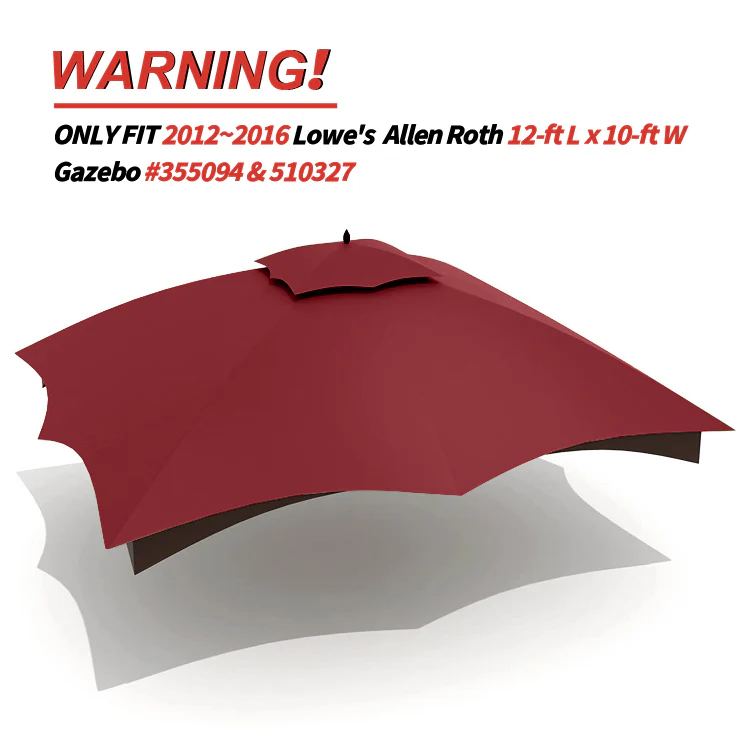 10x12 Gazebo Replacement Accessories (GF-12S004B-1/GF-12S004BTO) - Image 35