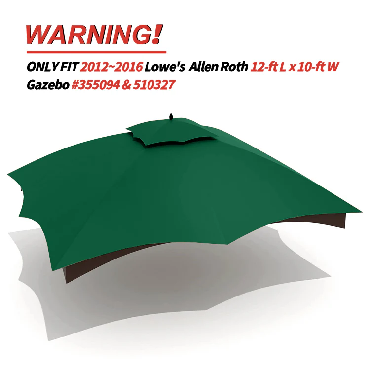 10x12 Gazebo Replacement Accessories (GF-12S004B-1/GF-12S004BTO) - Image 6
