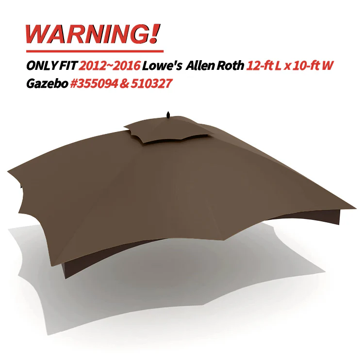 10x12 Gazebo Replacement Accessories (GF-12S004B-1/GF-12S004BTO) - Image 7