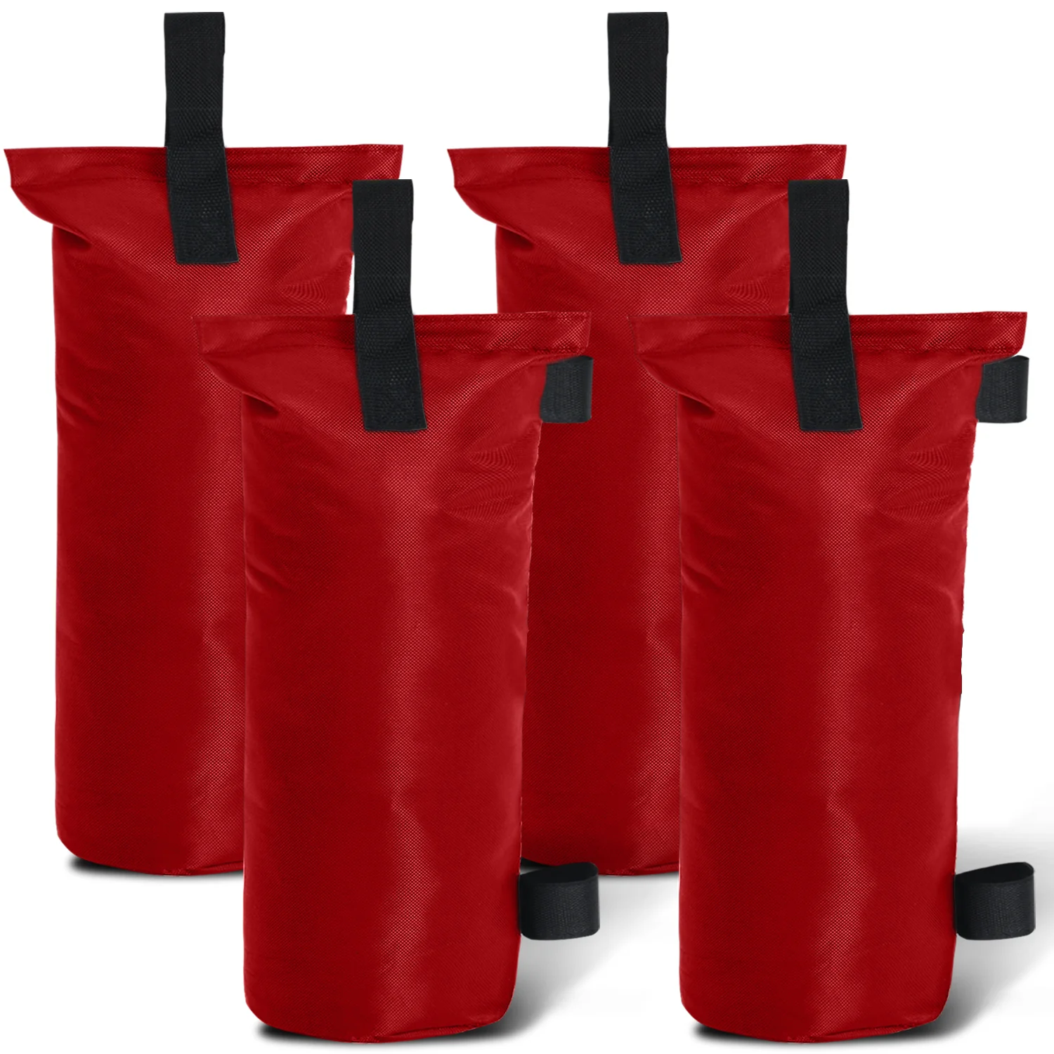 100LBS/112LBS/150LBS Extra Large Canopy Sand Bags, 4-Packs (Without Sand) - Image 4