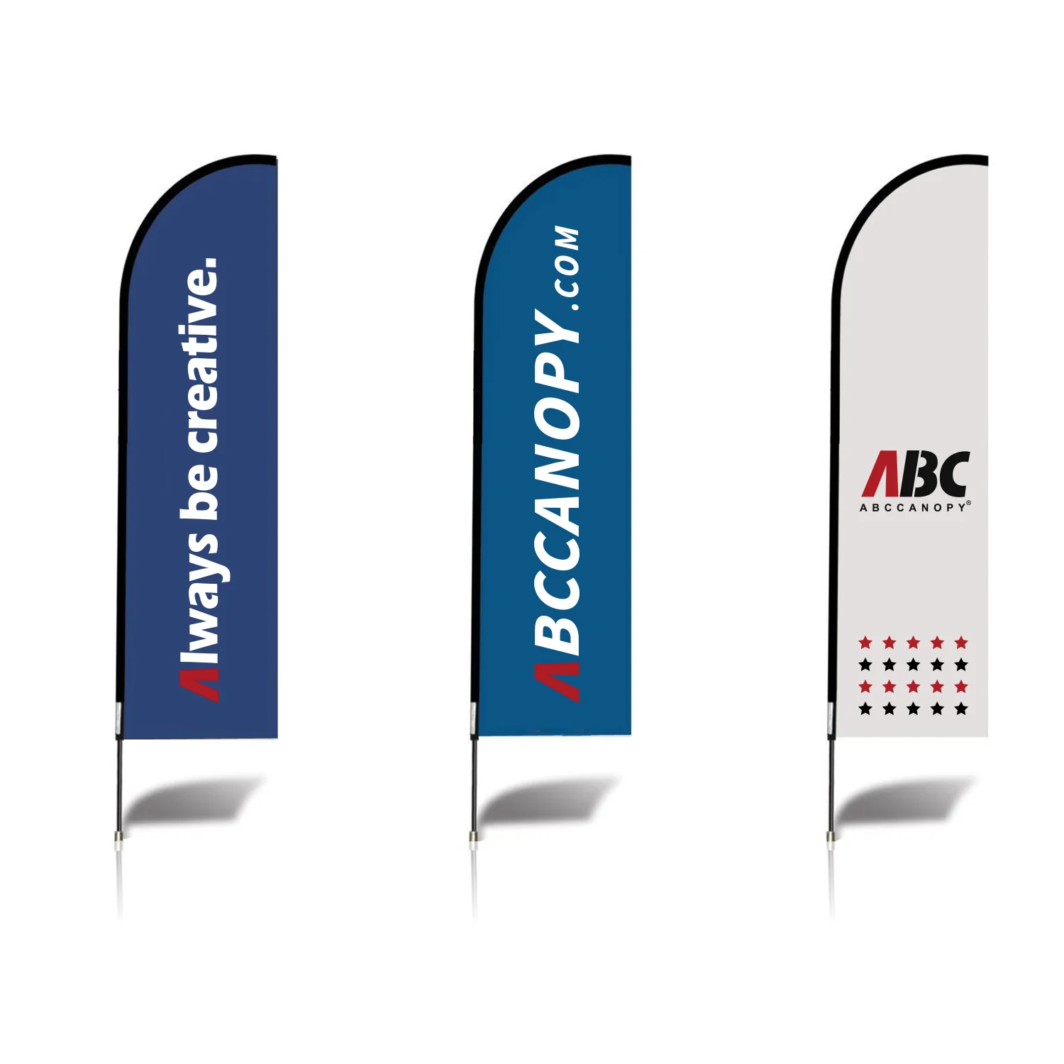 Custom Feather Flag Blade Flag 8FT/10FT/12FT (1 Flag) - Image 7