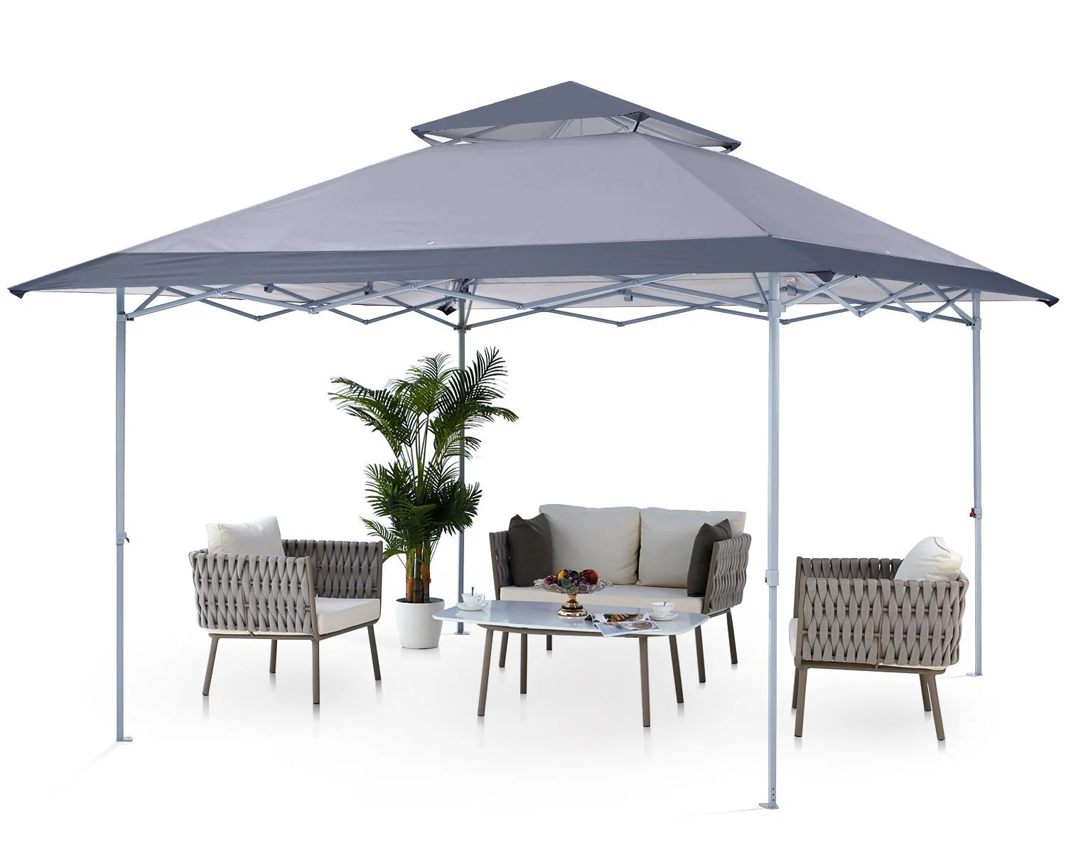 13x13 Outdoor Sun Shade Canopy Tent - Image 3