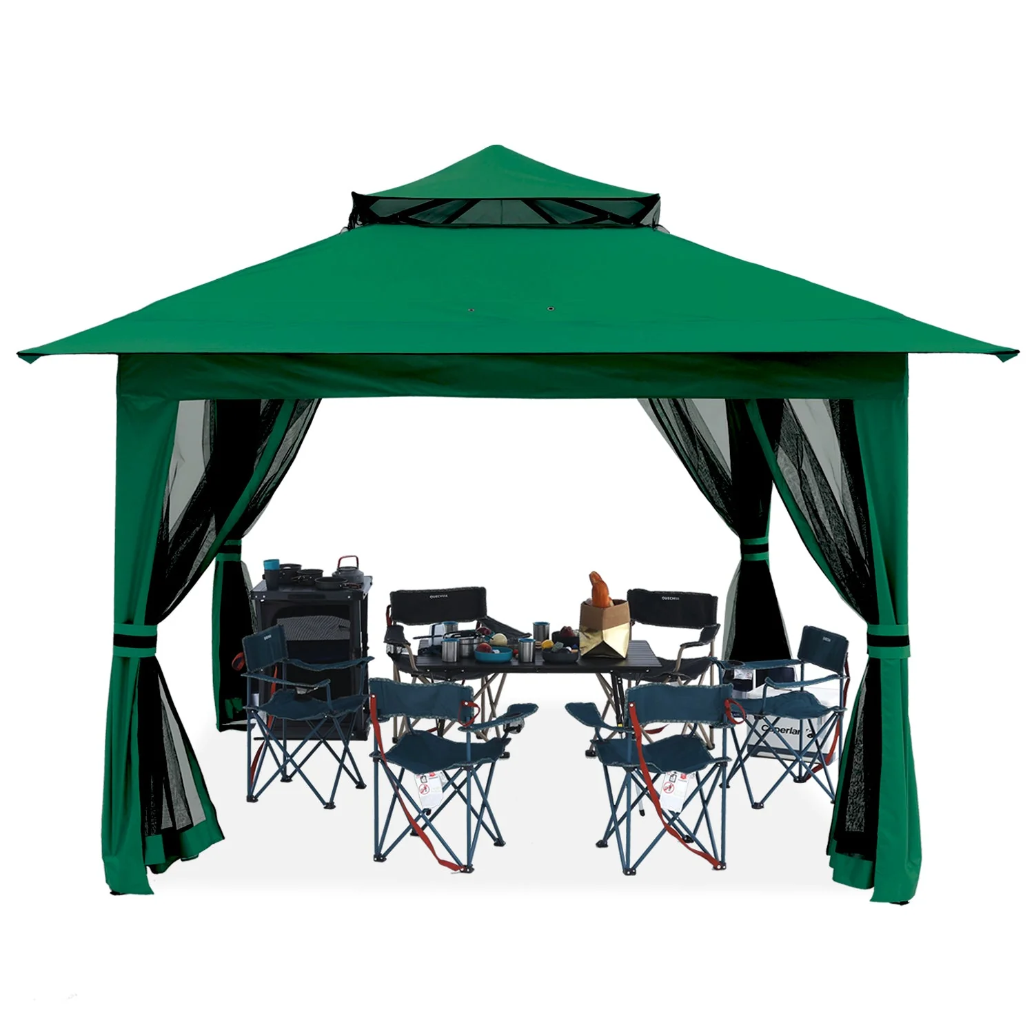 11x11/13x13 Patio Gazebo with Mosquito Netting - Image 17