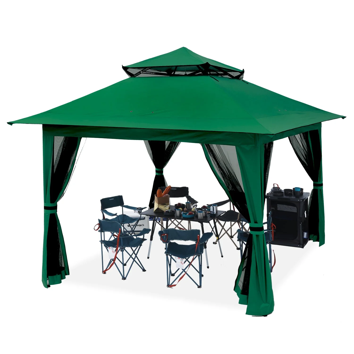 11x11/13x13 Patio Gazebo with Mosquito Netting - Image 18