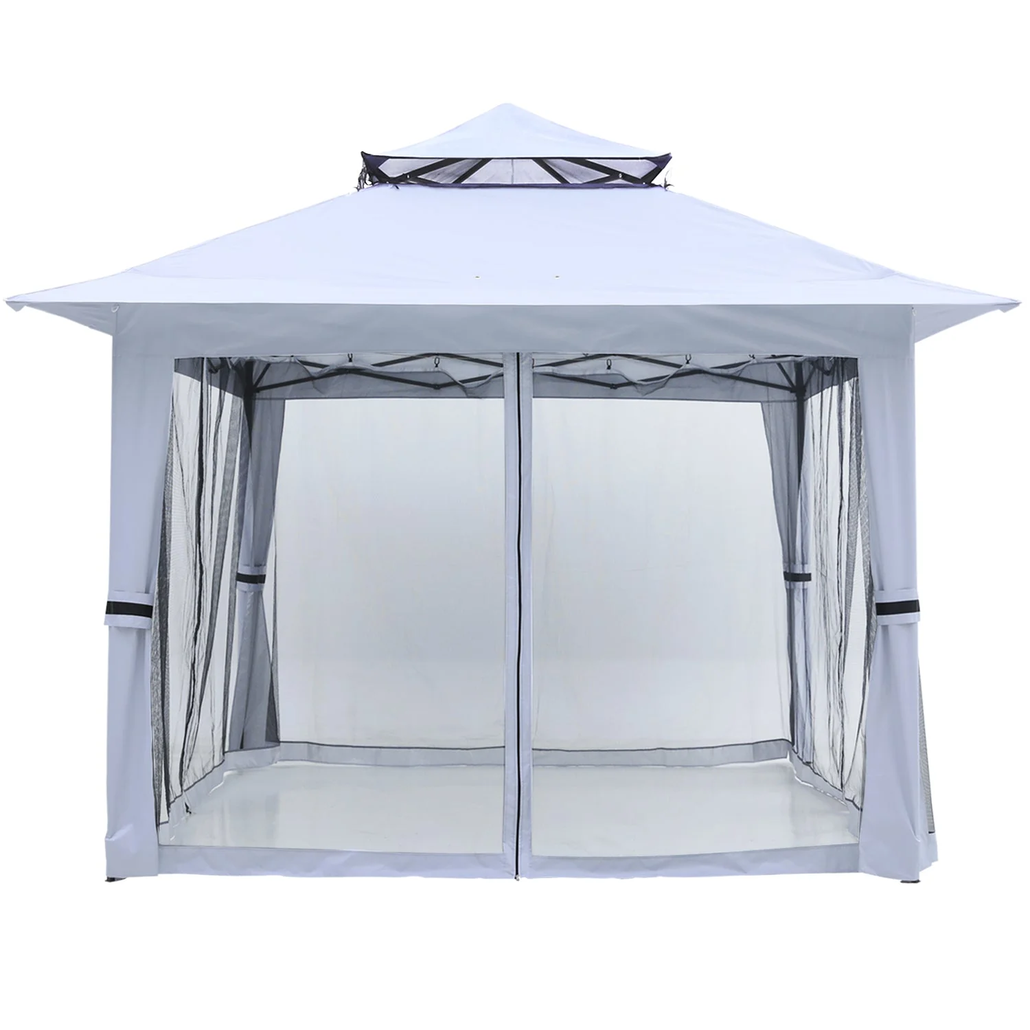 11x11/13x13 Patio Gazebo with Mosquito Netting - Image 5
