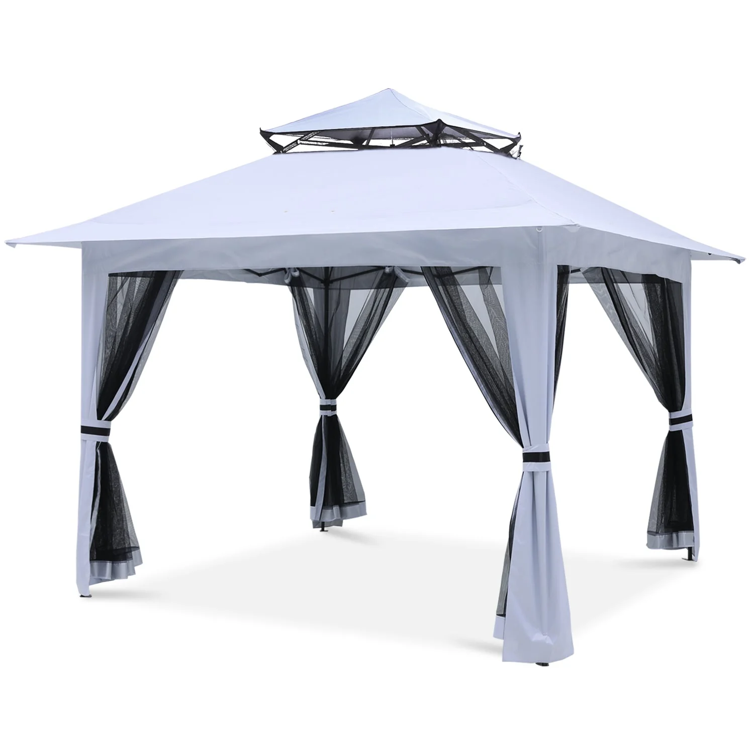 11x11/13x13 Patio Gazebo with Mosquito Netting - Image 6