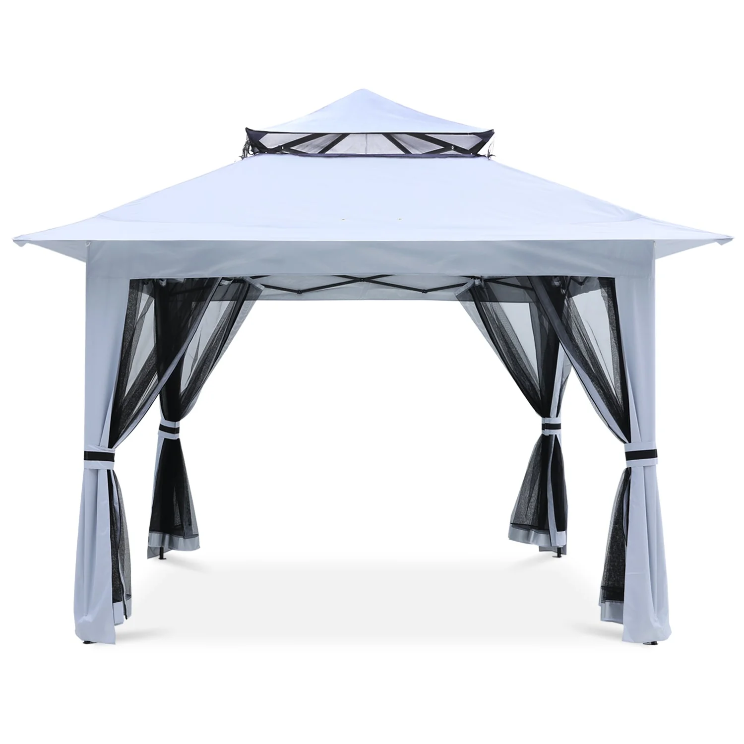 11x11/13x13 Patio Gazebo with Mosquito Netting - Image 9