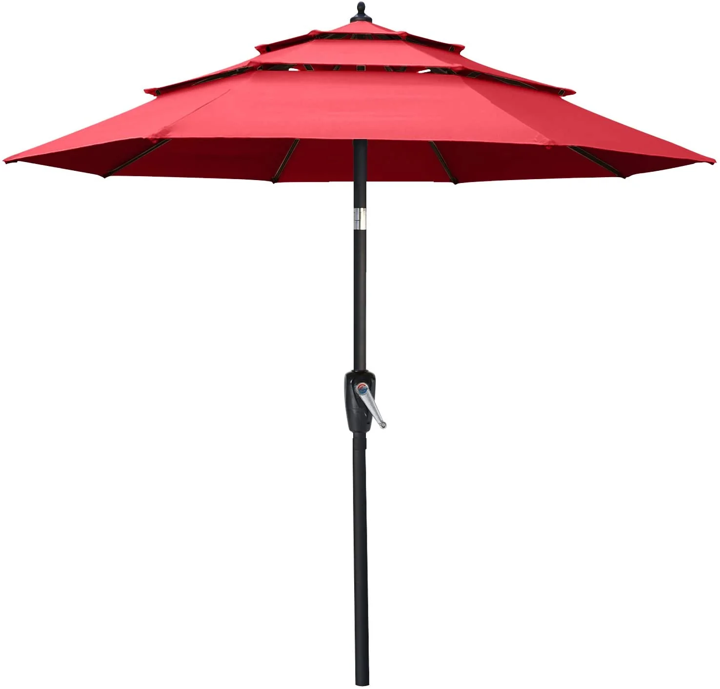 3 Tiers Patio Umbrella Outdoor Table Umbrella - Image 18