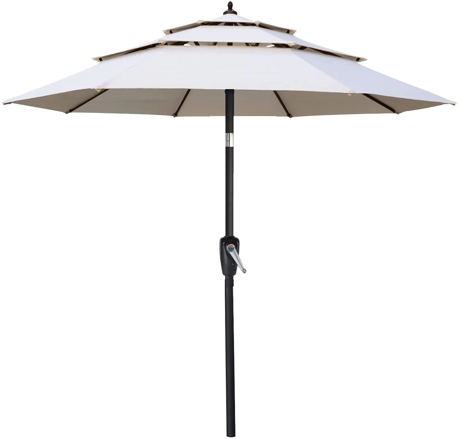 3 Tiers Patio Umbrella Outdoor Table Umbrella - Image 22