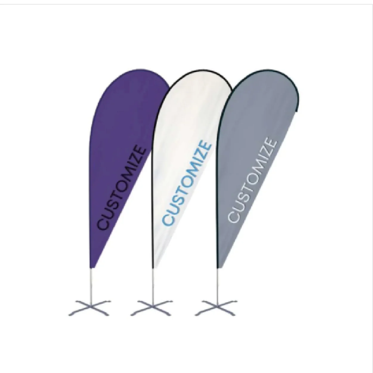 Custom Teardrop Flag 8FT/10FT/12FT (1 Flag) - Image 4
