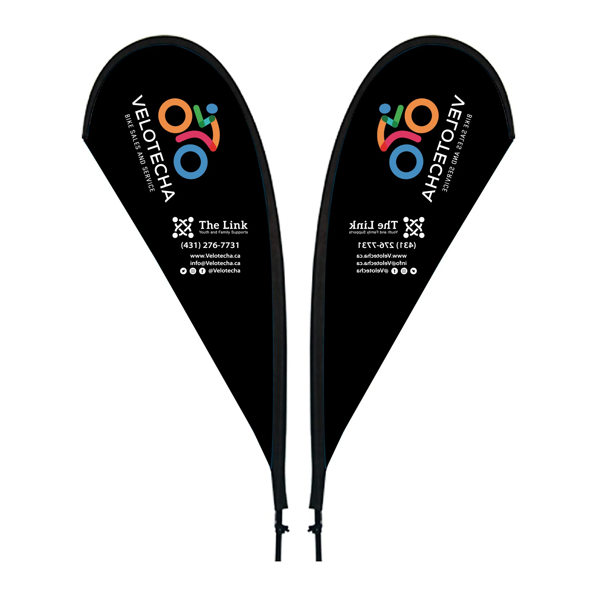 Custom Feather Flag Blade Flag 8FT/10FT/12FT (1 Flag) - Image 8