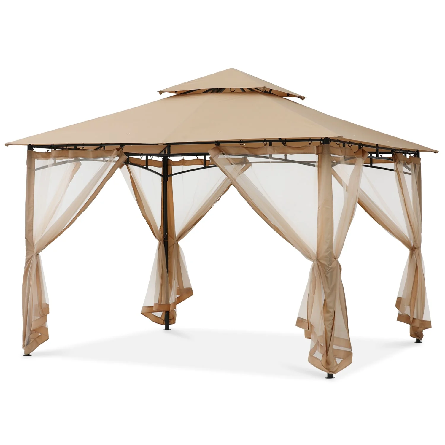 9x9/11x11/10x12 Patio Gazebo (Mesh Wall) - Image 33
