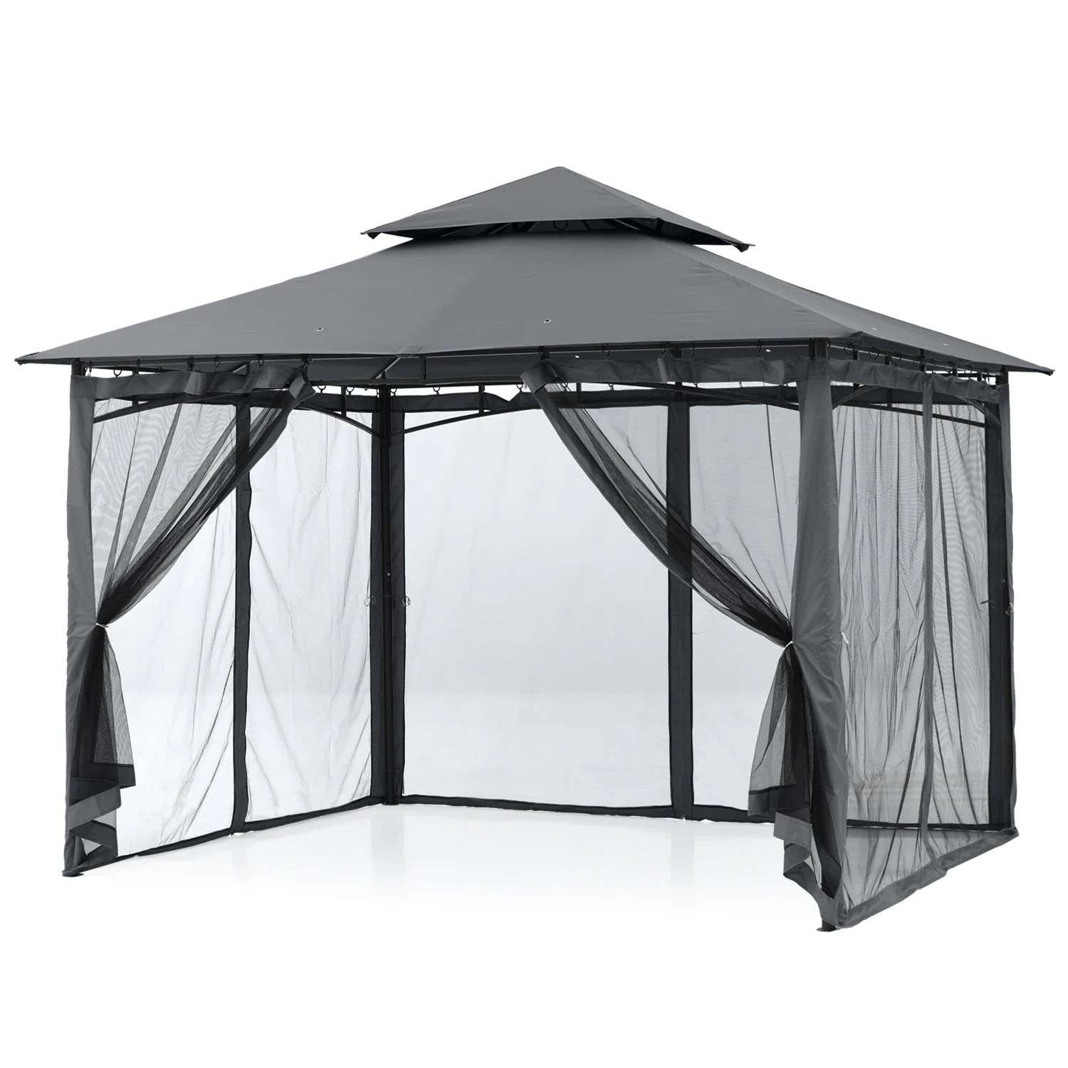 9x9/11x11/10x12 Patio Gazebo (Mesh Wall) - Image 4