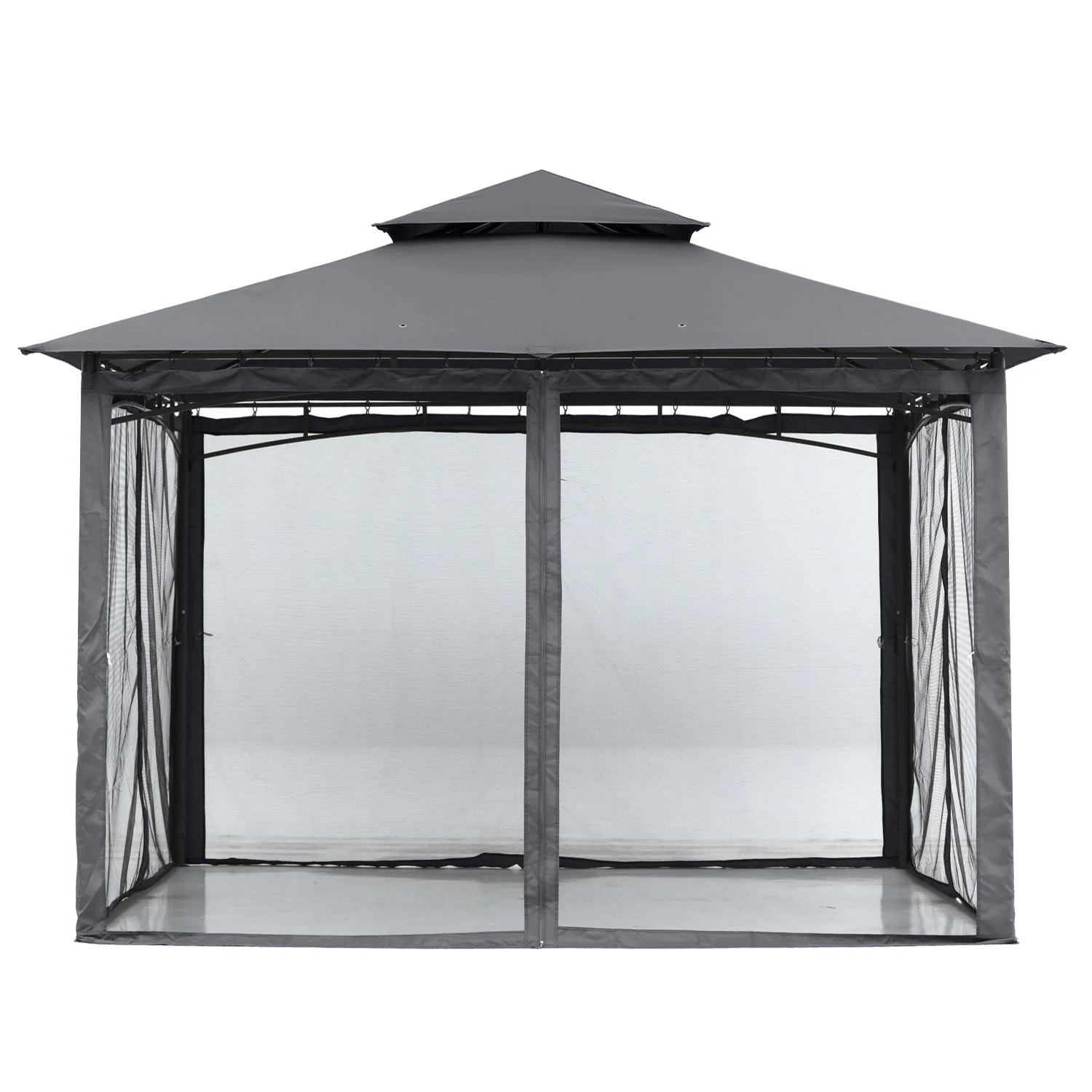 9x9/11x11/10x12 Patio Gazebo (Mesh Wall) - Image 5