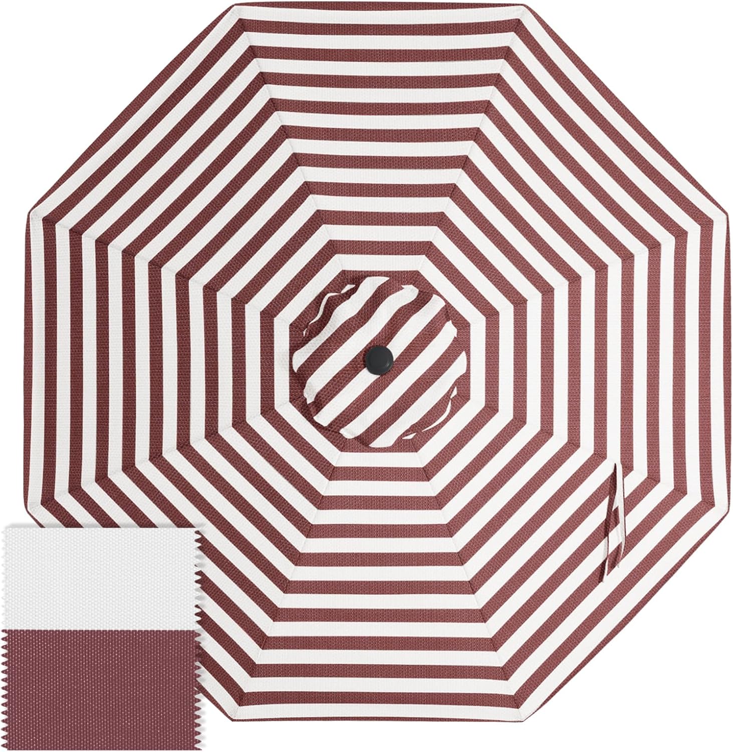 ABCCANOPY 9FT Patio Umbrella Replacement Canopy Only OLIFEN 5-Year Non Fading - Image 10