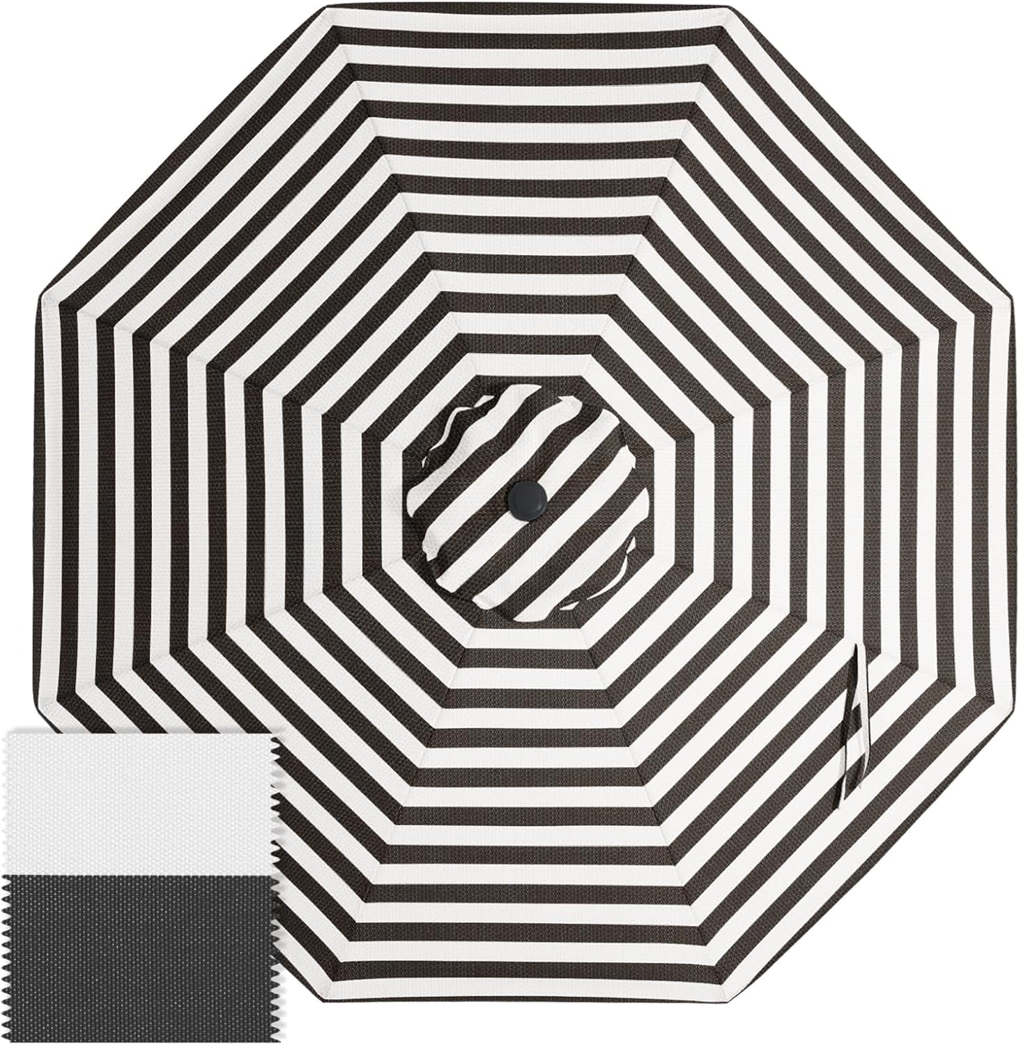 ABCCANOPY 9FT Patio Umbrella Replacement Canopy Only OLIFEN 5-Year Non Fading - Image 13