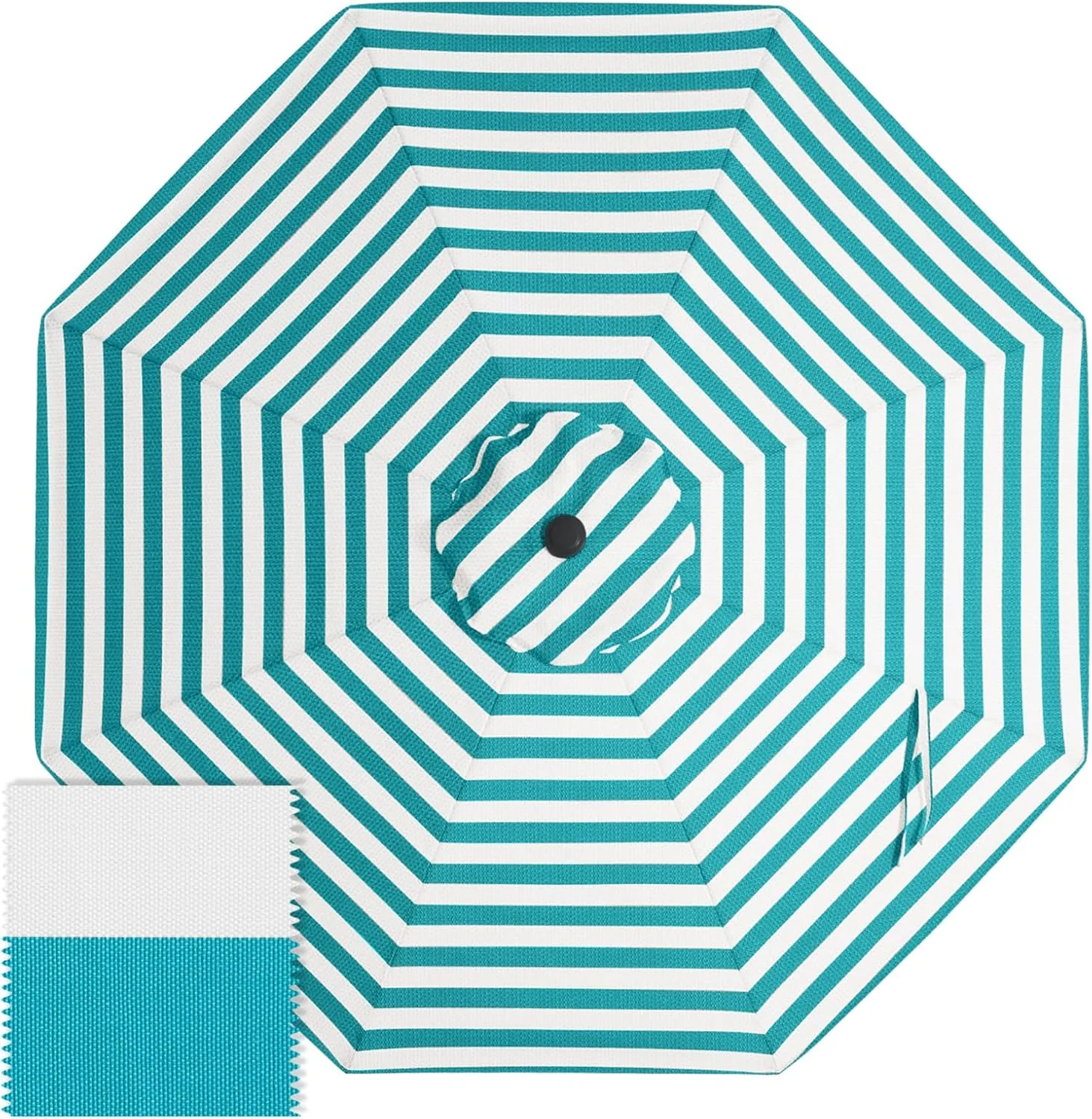 ABCCANOPY 9FT Patio Umbrella Replacement Canopy Only OLIFEN 5-Year Non Fading - Image 14