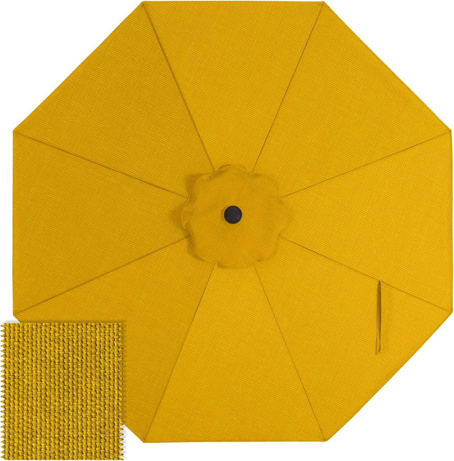 ABCCANOPY 9FT Patio Umbrella Replacement Canopy Only OLIFEN 5-Year Non Fading - Image 15