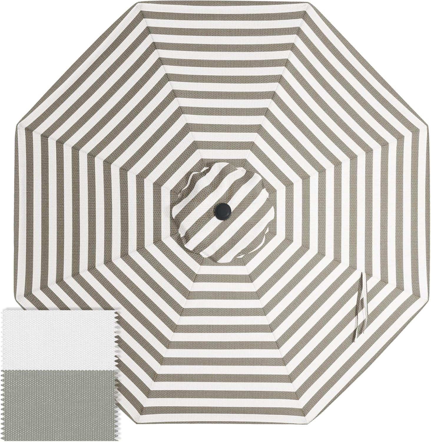 ABCCANOPY 9FT Patio Umbrella Replacement Canopy Only OLIFEN 5-Year Non Fading - Image 19