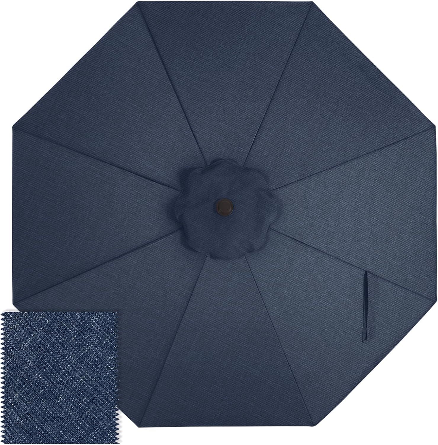 ABCCANOPY 9FT Patio Umbrella Replacement Canopy Only OLIFEN 5-Year Non Fading - Image 20
