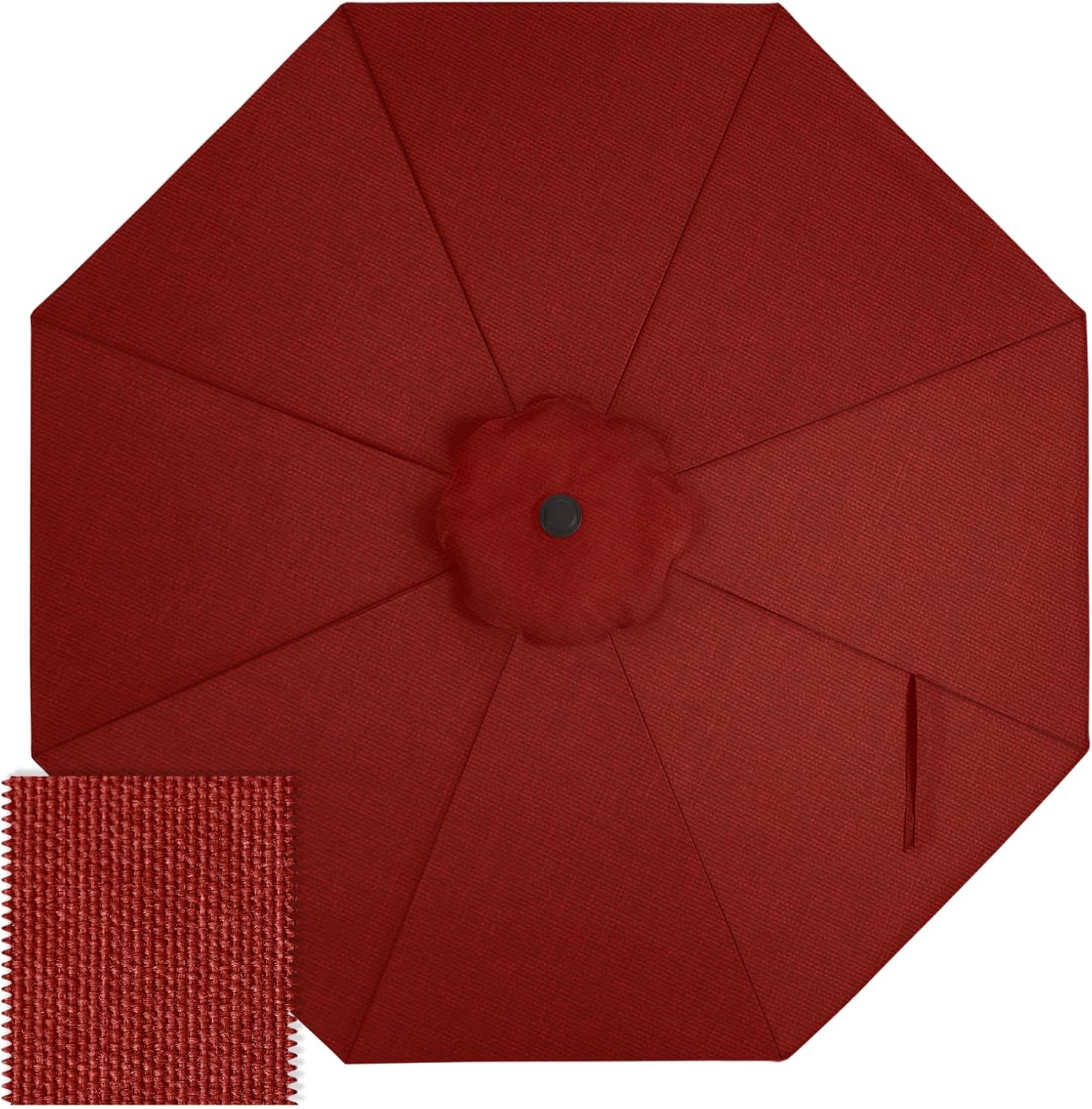 ABCCANOPY 9FT Patio Umbrella Replacement Canopy Only OLIFEN 5-Year Non Fading - Image 8