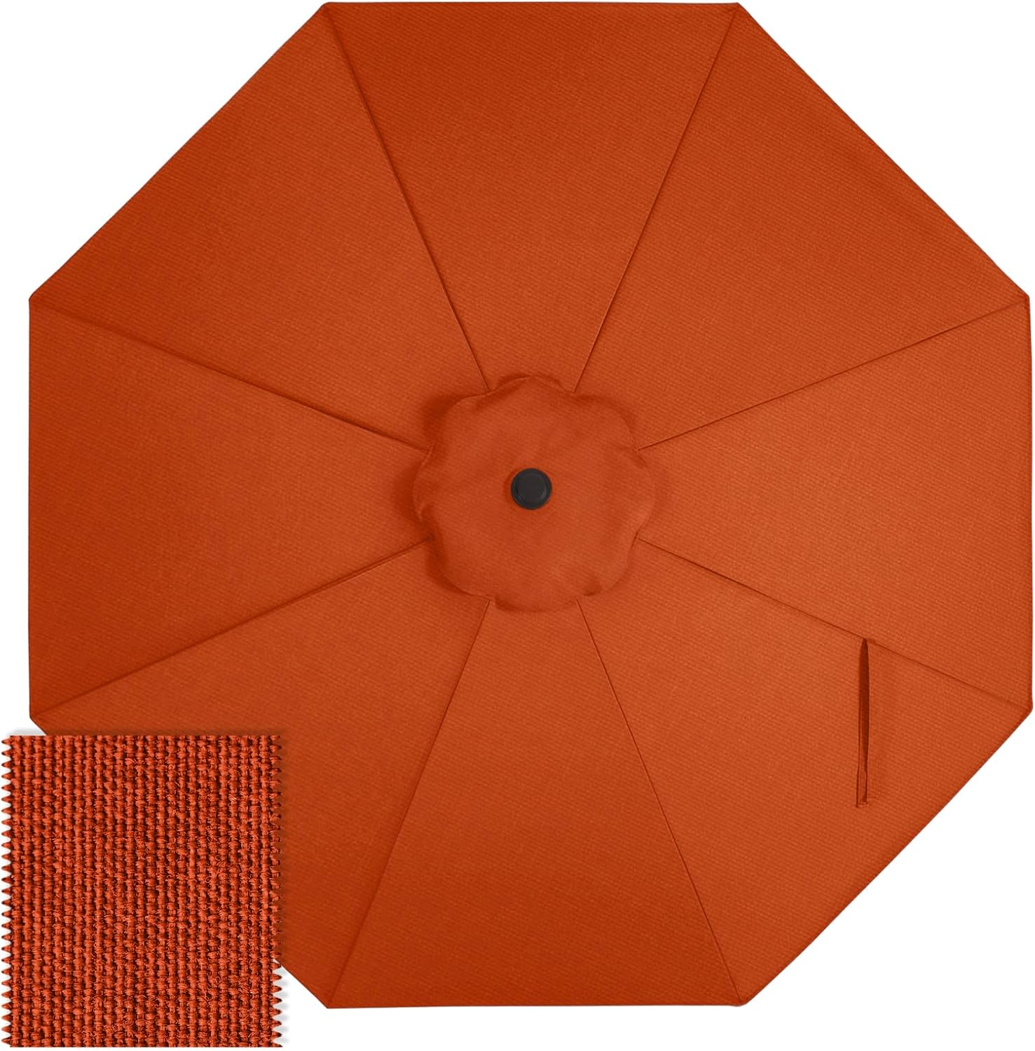 ABCCANOPY 9FT Patio Umbrella Replacement Canopy Only OLIFEN 5-Year Non Fading - Image 9