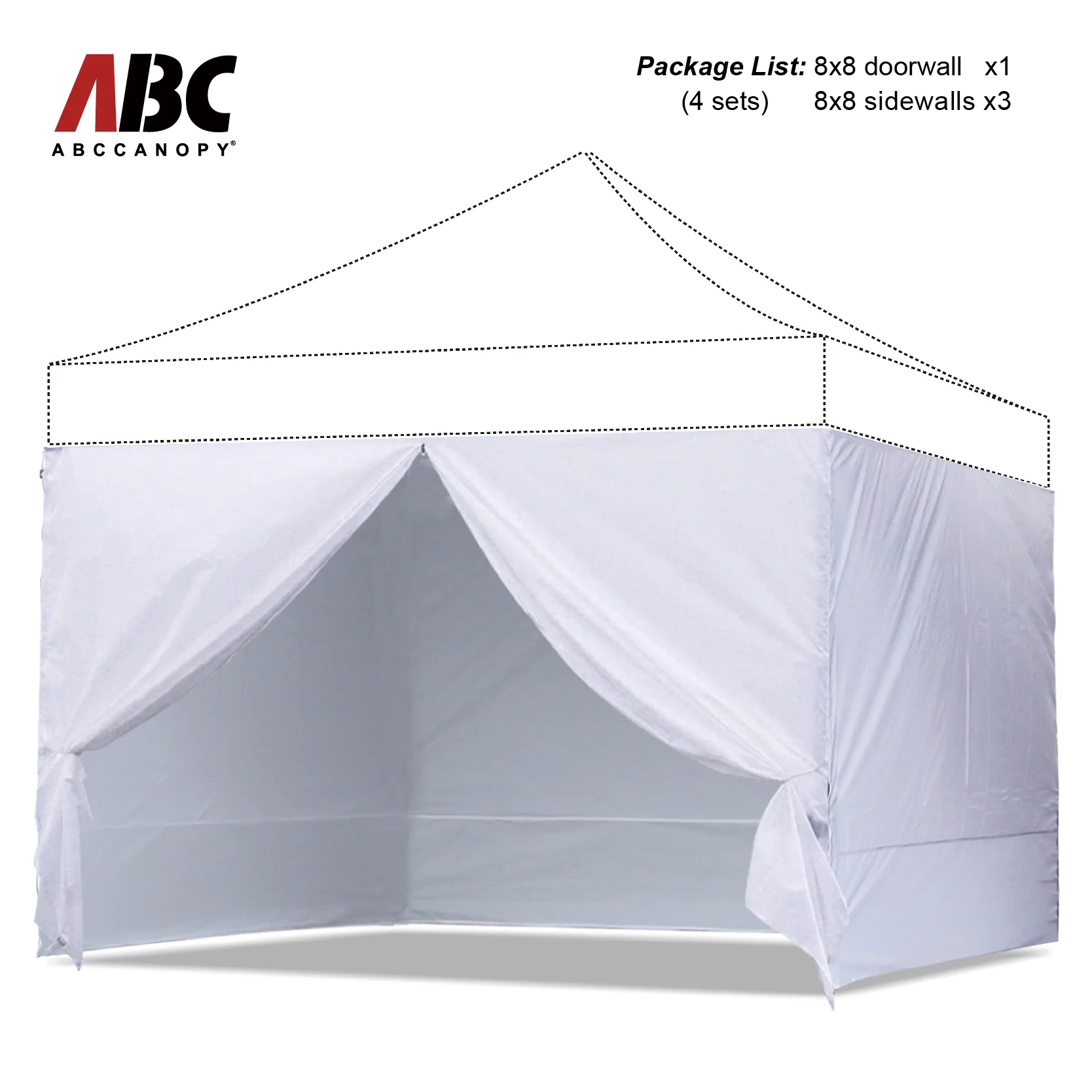 ABCCANOPY Sidewall Walls (4 Walls Only) - Image 3