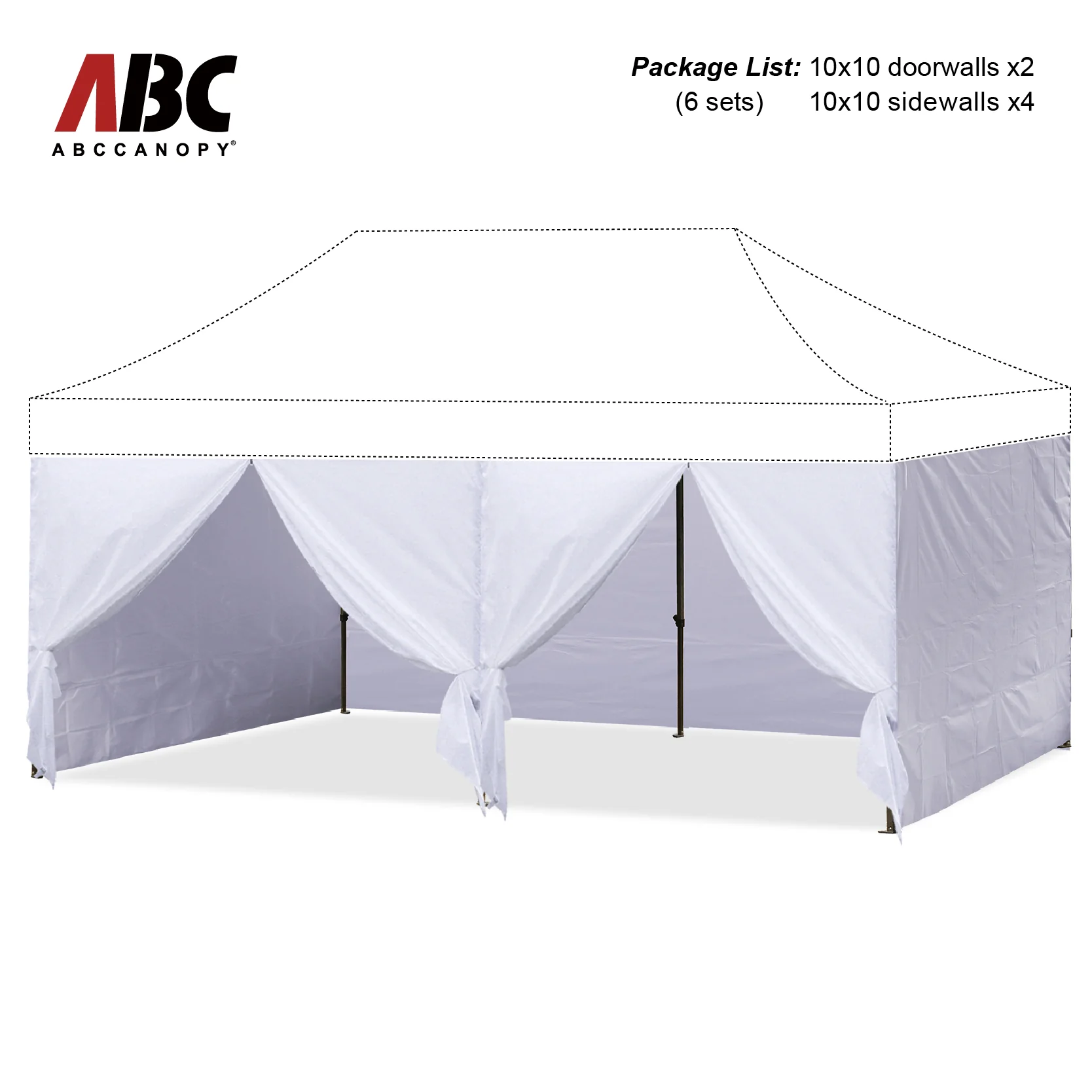 ABCCANOPY Sidewall Walls (4 Walls Only) - Image 5