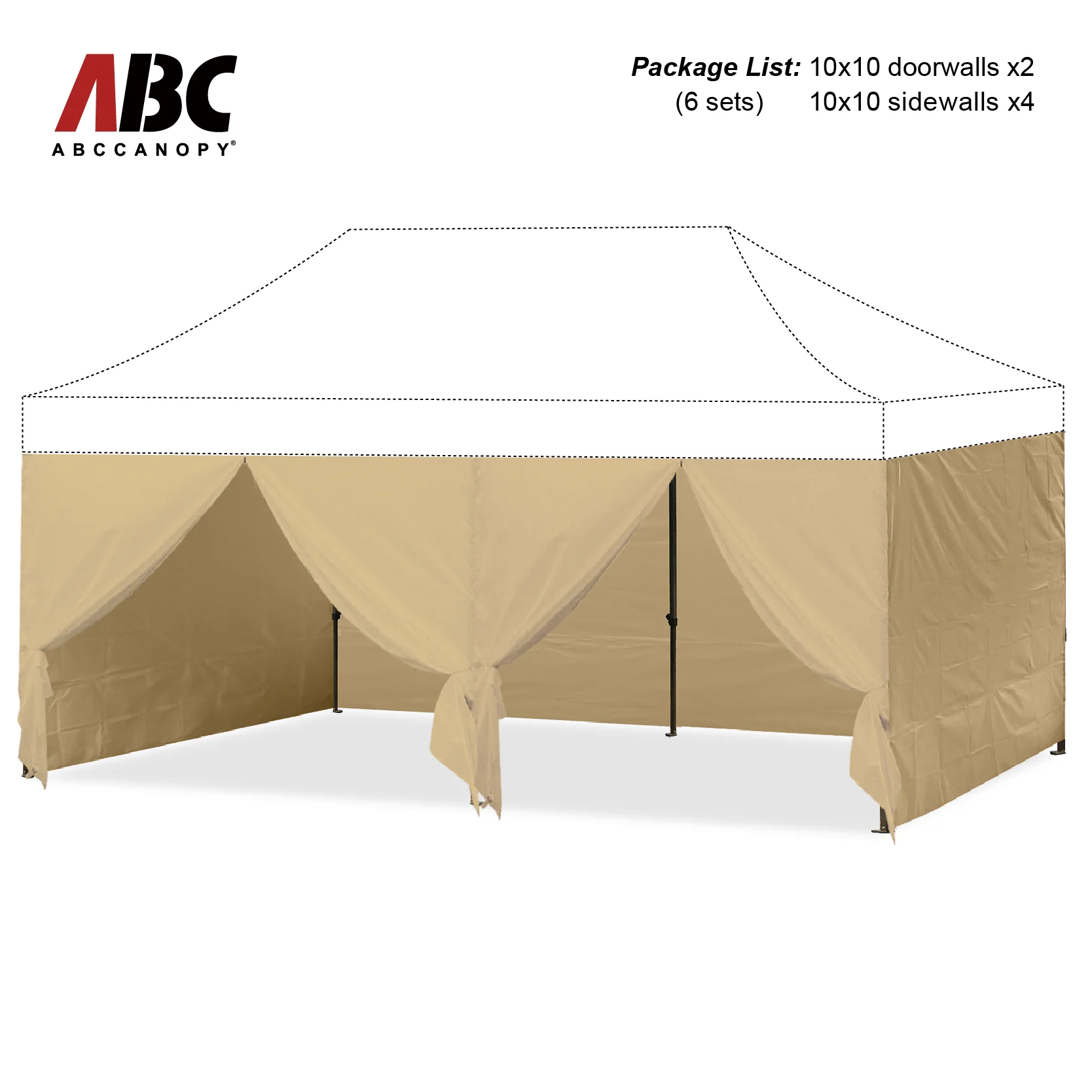 ABCCANOPY Sidewall Walls (4 Walls Only) - Image 6