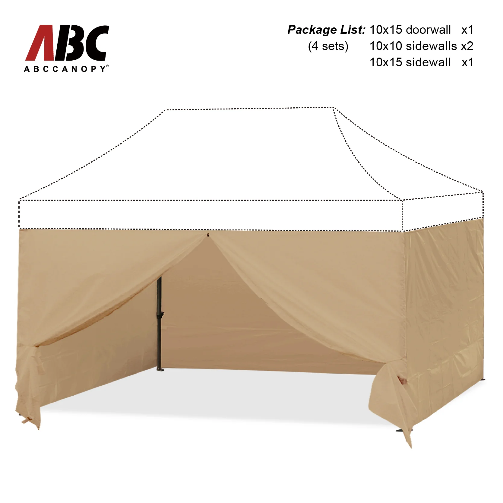 ABCCANOPY Sidewall Walls (4 Walls Only) - Image 7