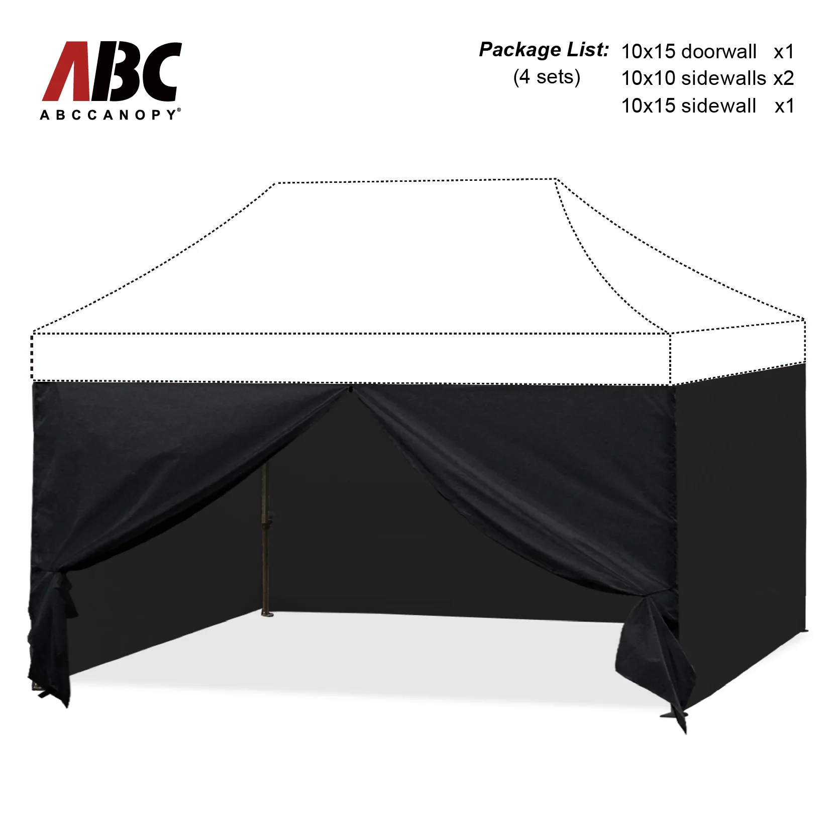 ABCCANOPY Sidewall Walls (4 Walls Only) - Image 8