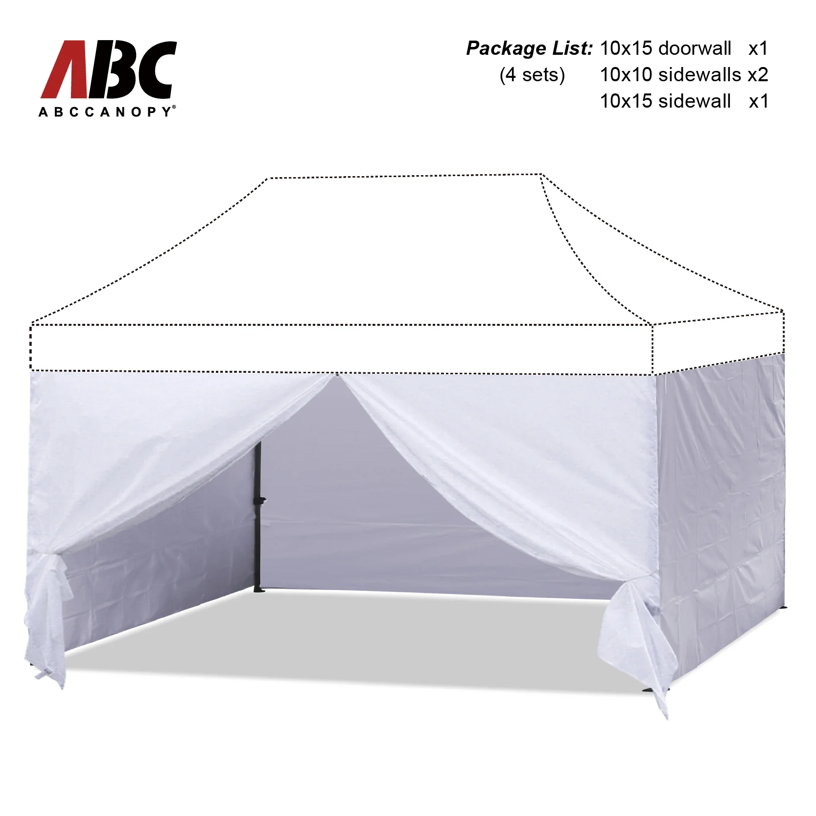 ABCCANOPY Sidewall Walls (4 Walls Only) - Image 9