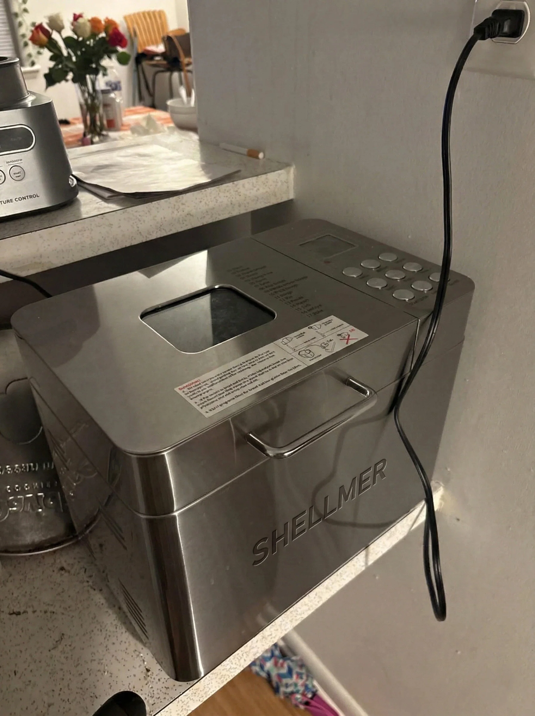 SHELLMER Automatic Bread Maker Machine for Homemade Bread - Image 3