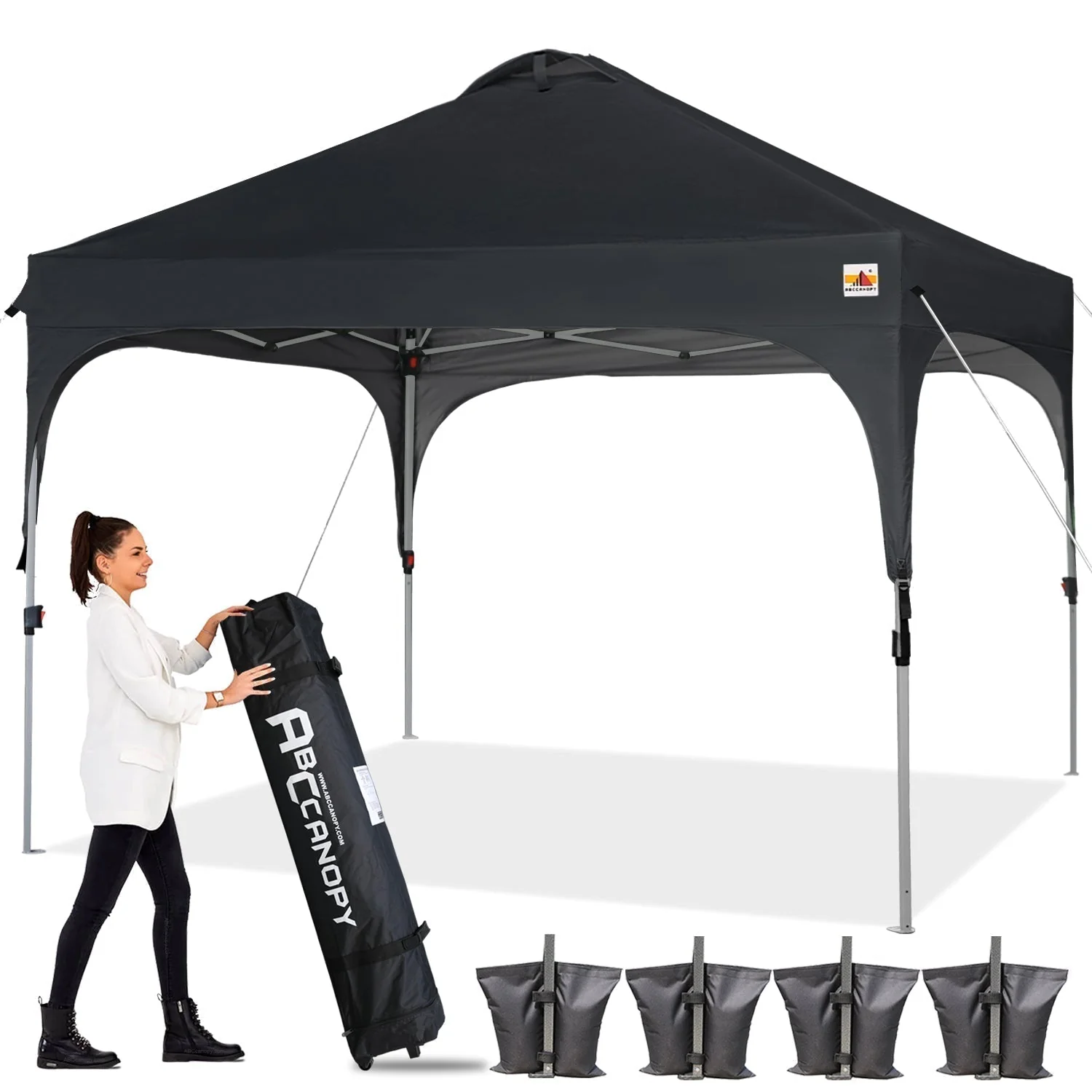 Compact 10x10 Pop‑up Beach Canopy Tent - Image 10
