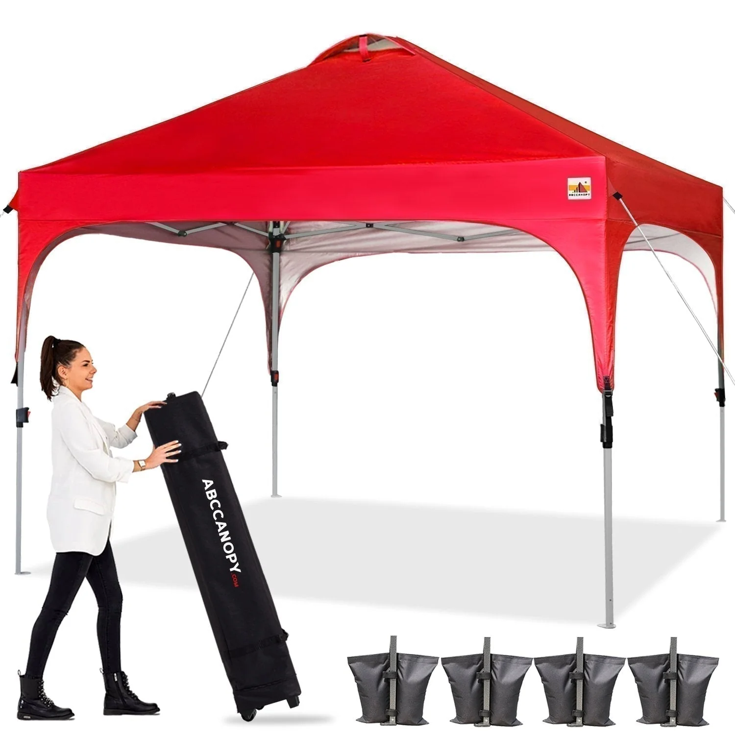 Compact 10x10 Pop‑up Beach Canopy Tent - Image 11