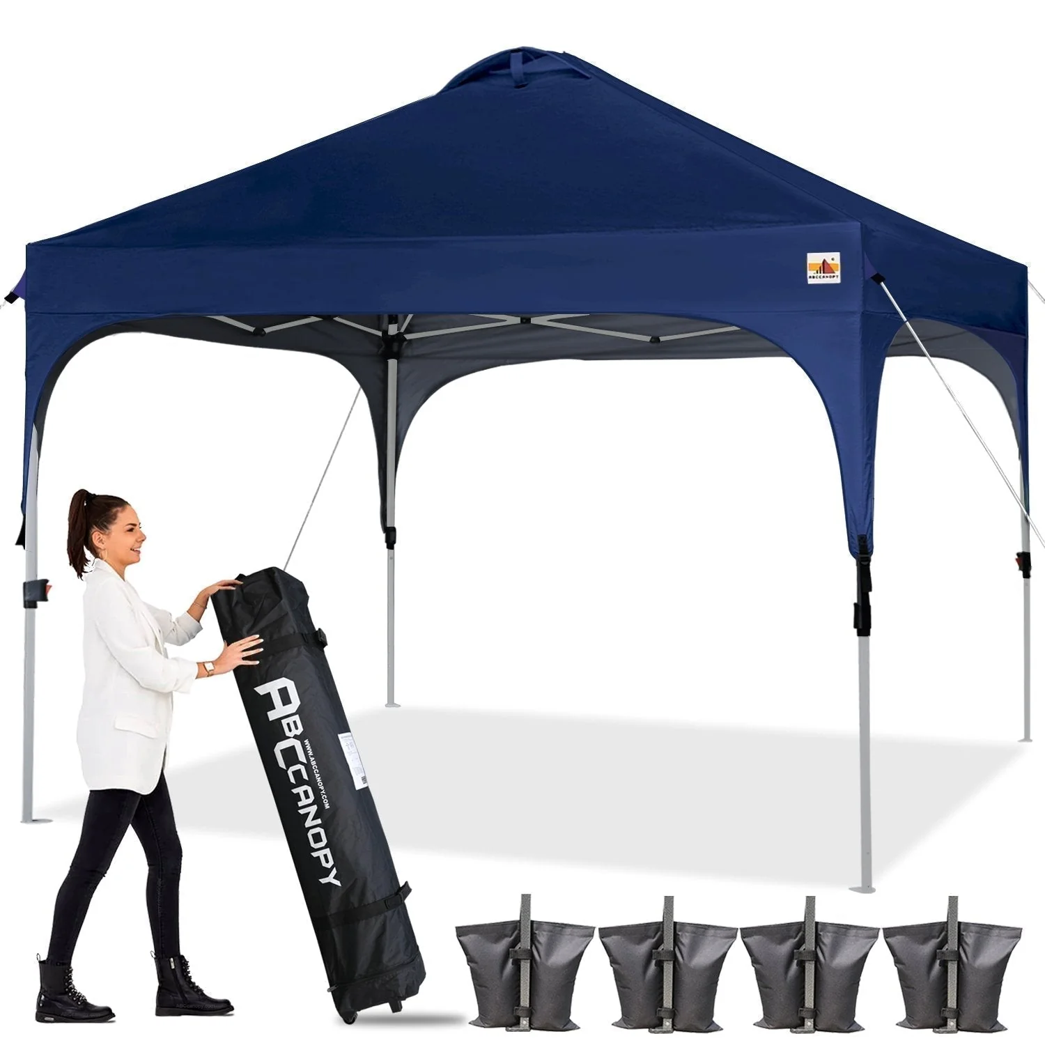 Compact 10x10 Pop‑up Beach Canopy Tent - Image 12