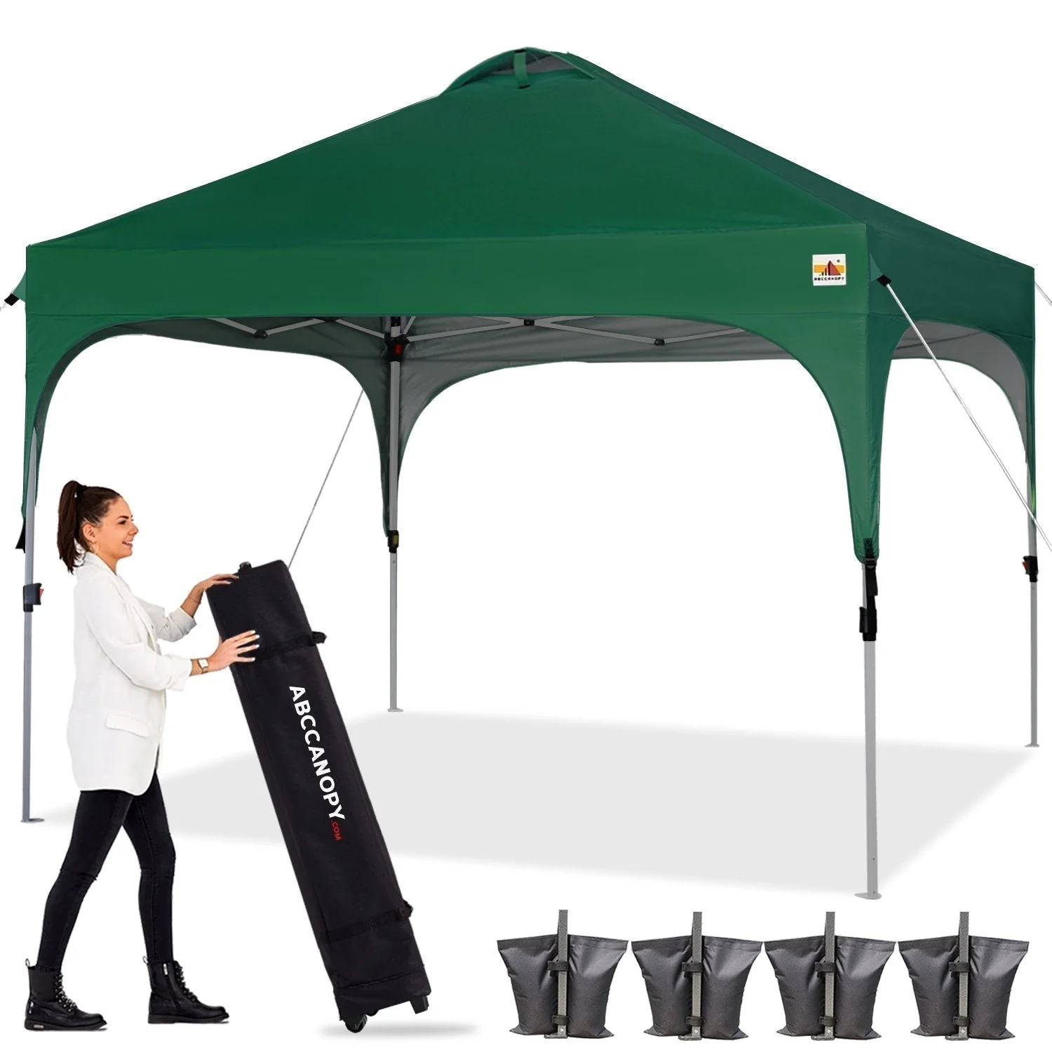 Compact 10x10 Pop‑up Beach Canopy Tent - Image 15