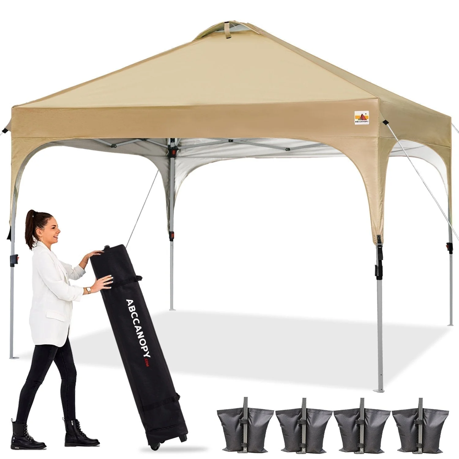 Compact 10x10 Pop‑up Beach Canopy Tent - Image 19