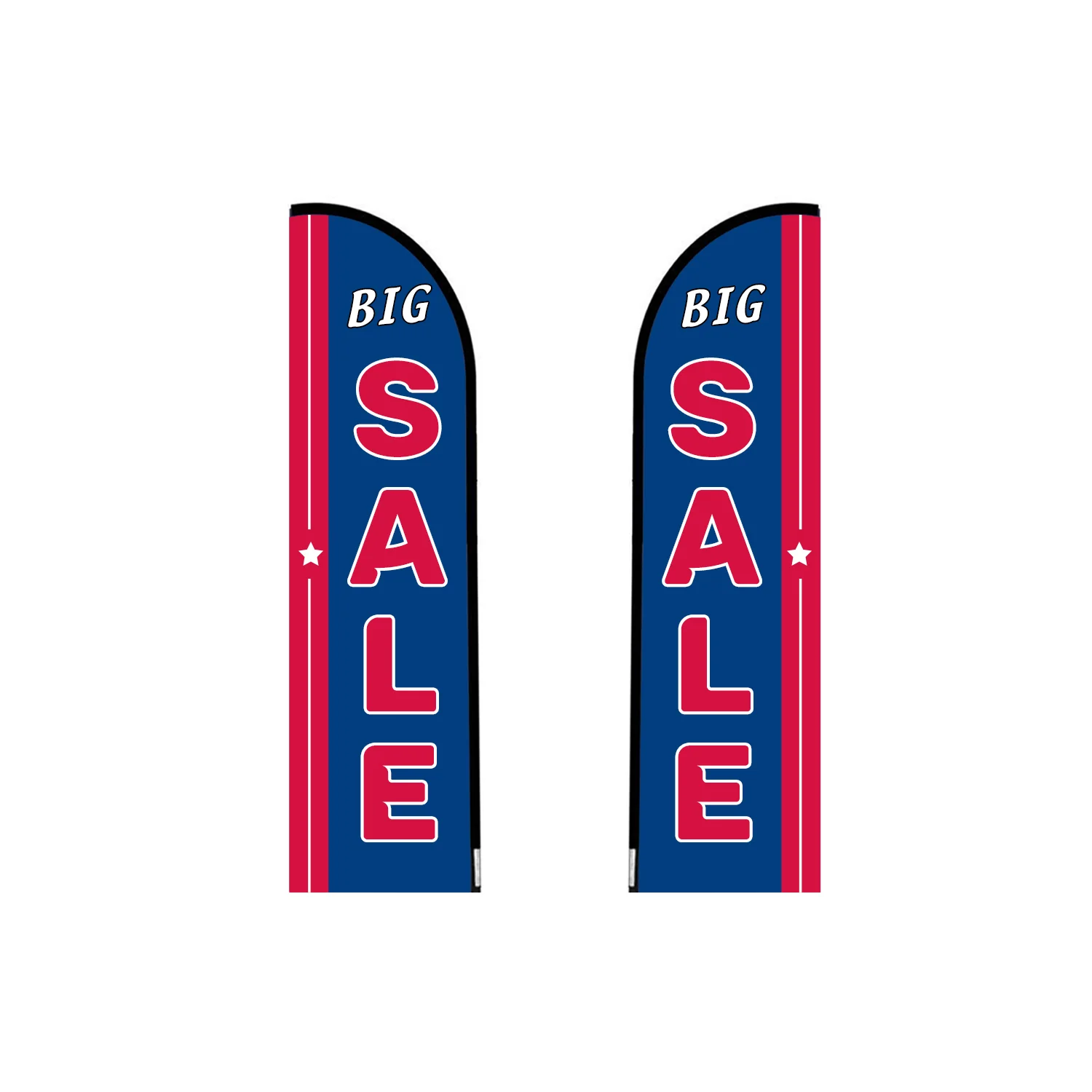 Custom Flag Feather Blade Teardrop Rectangle Flag 8FT/10FT/12FT (Flag ONLY) - Image 22