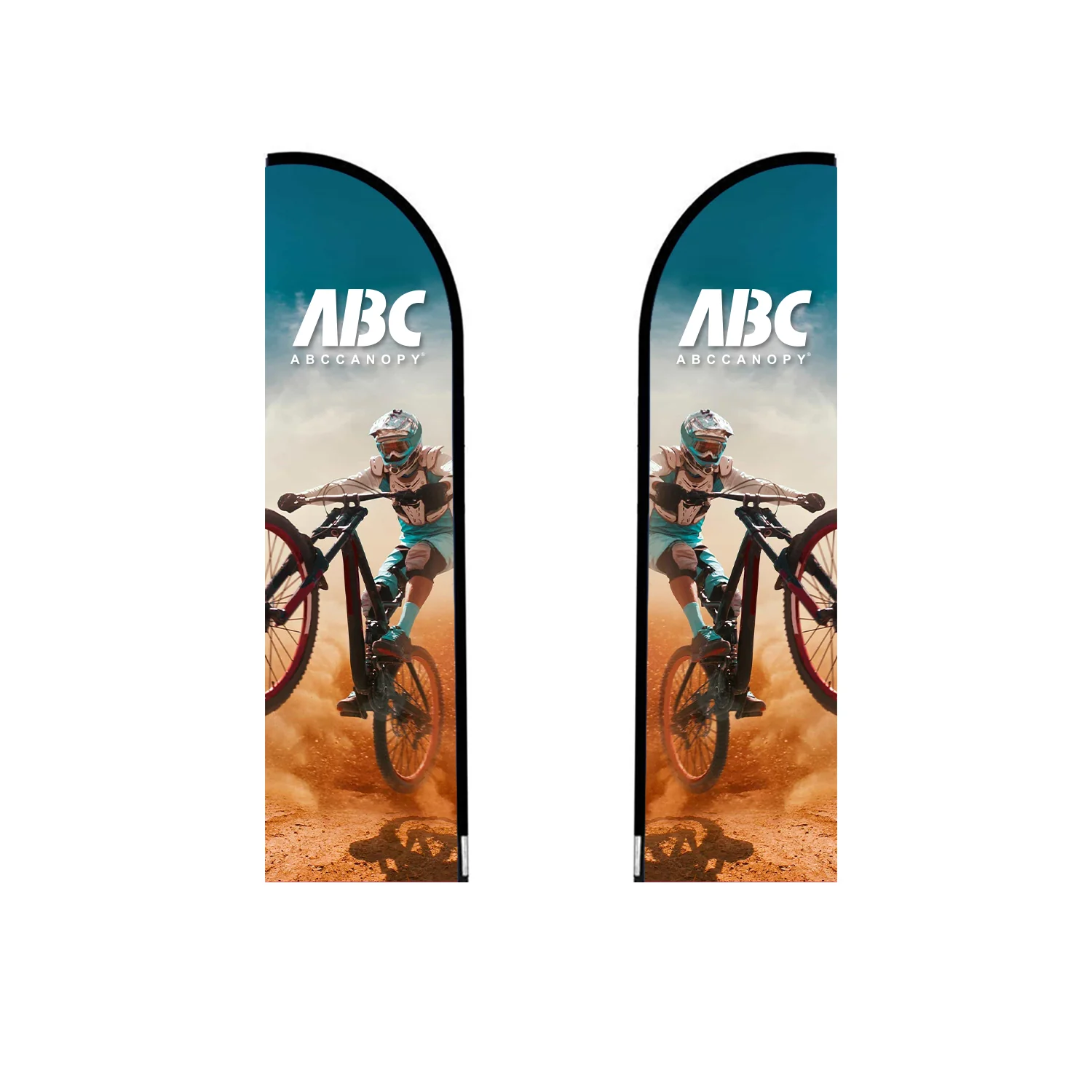 Custom Flag Feather Blade Teardrop Rectangle Flag 8FT/10FT/12FT (Flag ONLY) - Image 11