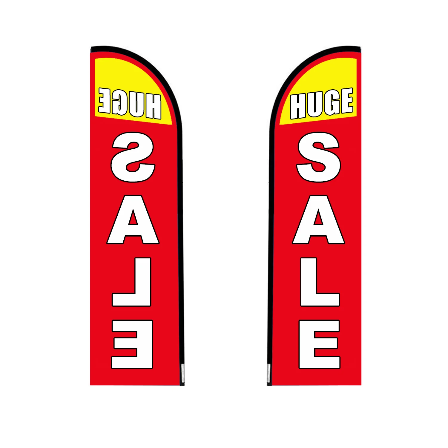 Custom Flag Feather Blade Teardrop Rectangle Flag 8FT/10FT/12FT (Flag ONLY) - Image 5
