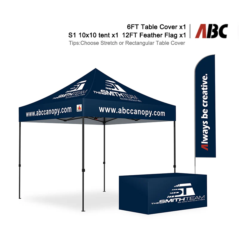 Custom Canopy Tent 10x10 Full Case Vision Super Value Package S1 - Image 3