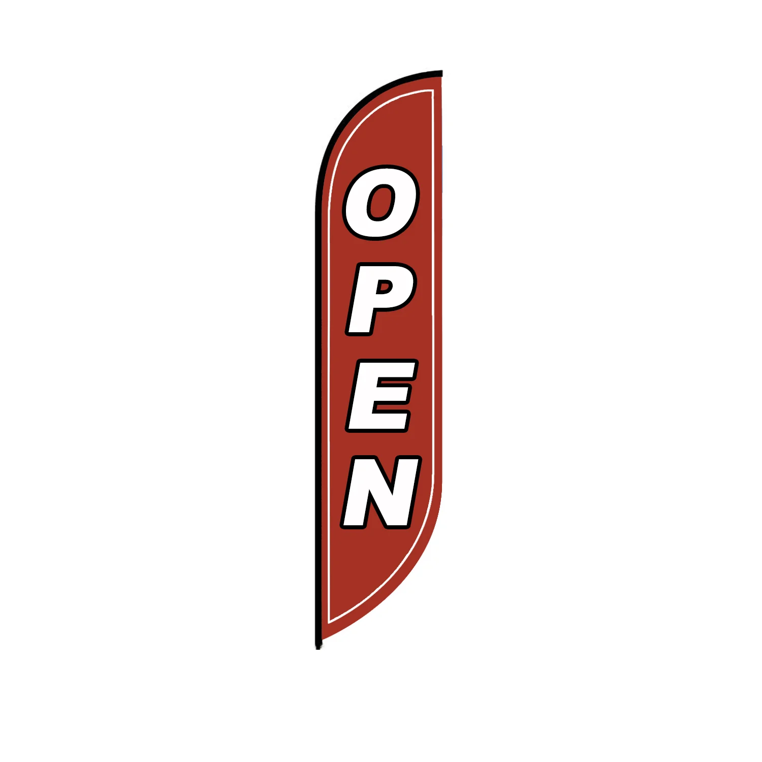 Custom Flag Feather Blade Teardrop Rectangle Flag 8FT/10FT/12FT (Flag ONLY) - Image 9